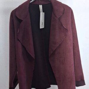 Chaqueta de piel de melocoton - Esencial Eva Ana